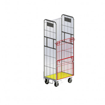 CHARIOT BAS FIXE ET 1/3 HAUT RABATTABLE GOUPIL BREVAC