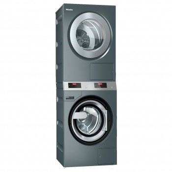 COLONNE LAVE LINGE/ SECHE LINGE  PDW 909 EL 9KG MIELE 