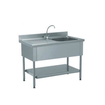 PLONGE INOX AVEC BAC TOURNUS